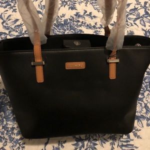 NWT Nautical Black Tote Bag